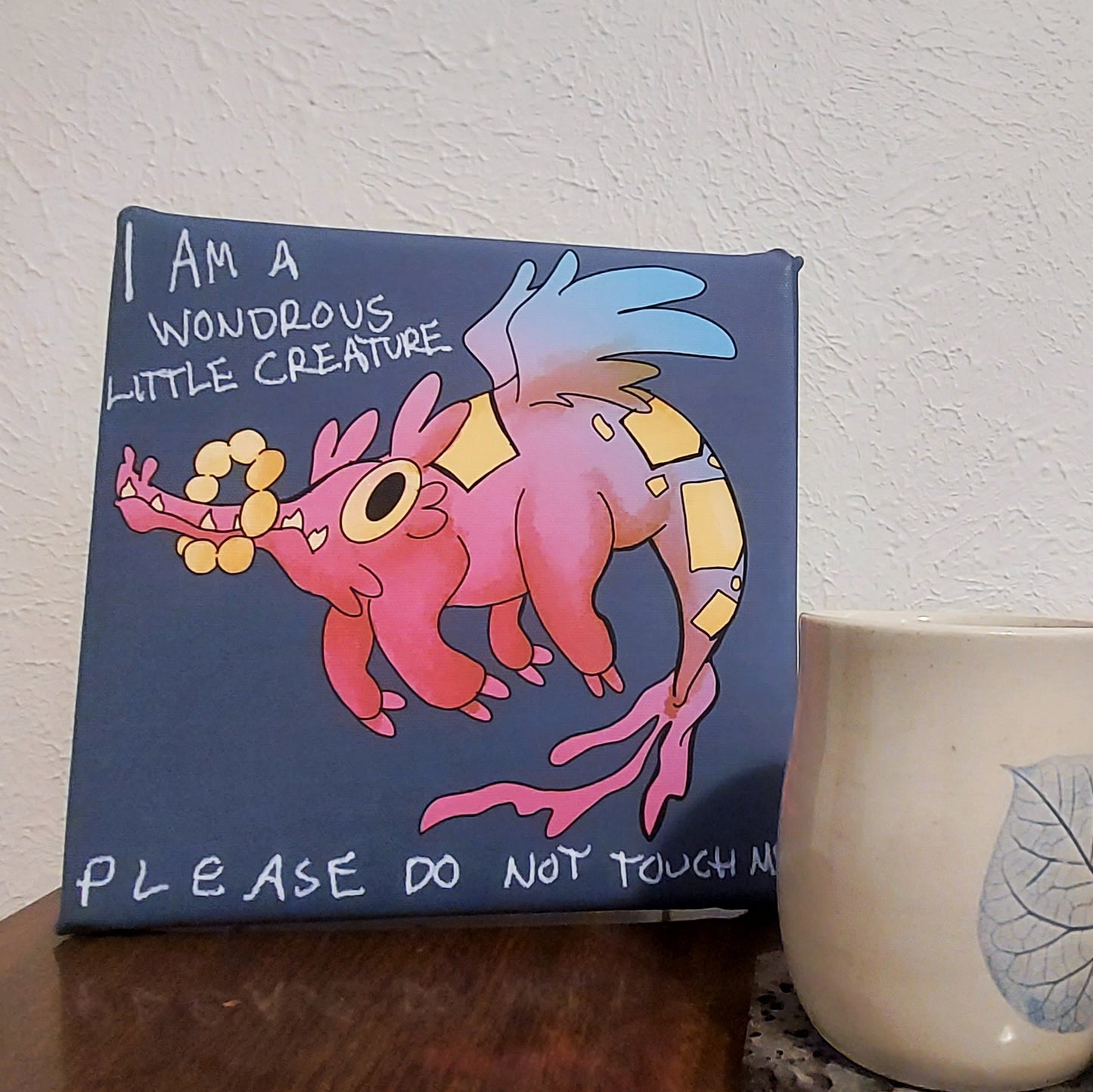 I am a wondrous little creature - 8x8" Print