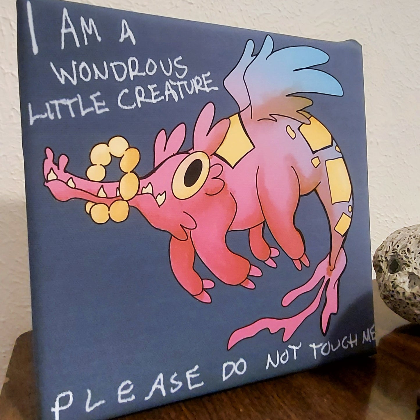 I am a wondrous little creature - 8x8" Print