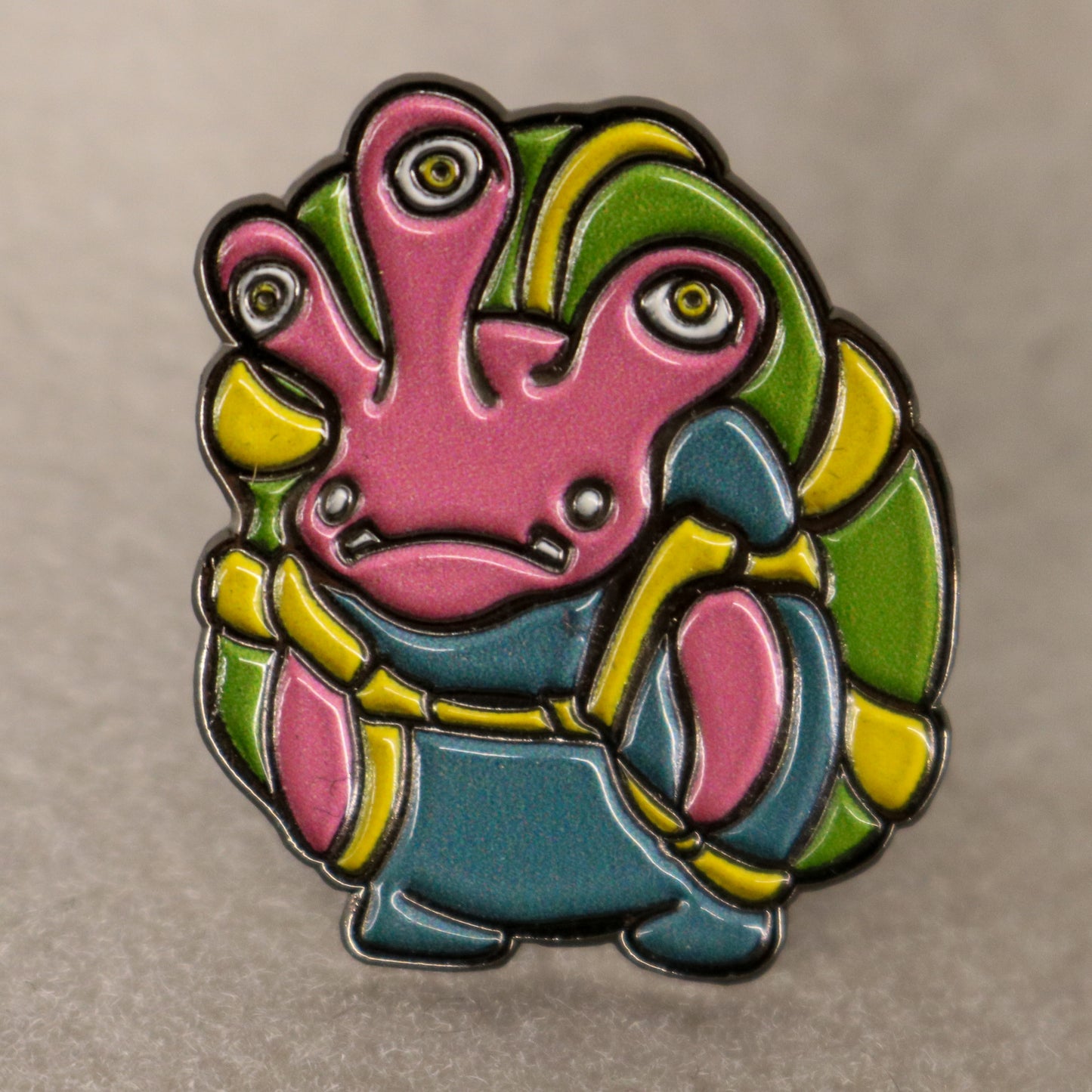 Alien Traveler Enamel Pin